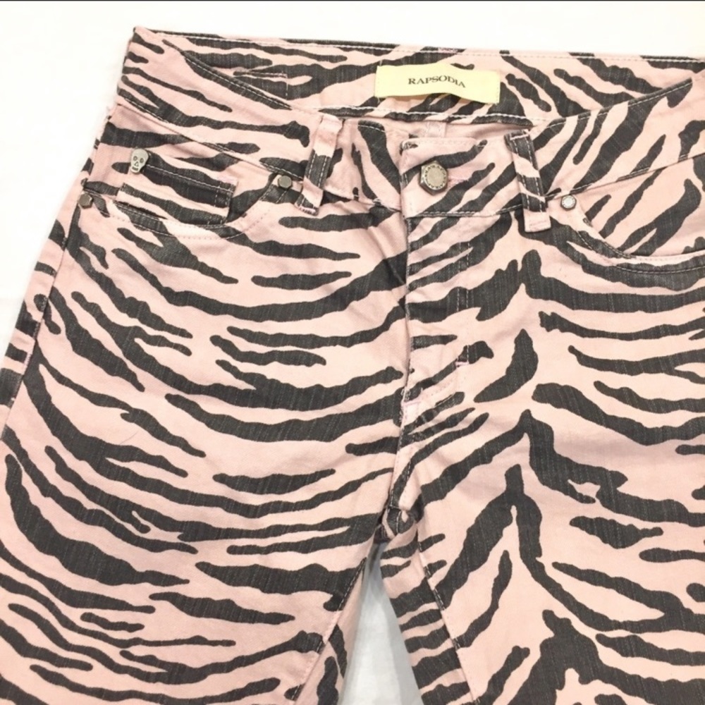 Rapsodia Pink Zebra Jeans - Picture 3 of 6